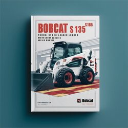 Bobcat S175 S185 Turbo Steer Loader Service Repair Workshop Manual PDF