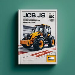 JCB JS 160 SN 1612500-1612899 Service Repair Workshop Manual PDF