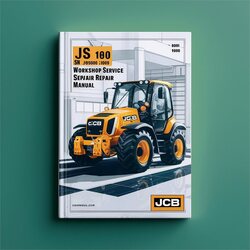JCB JS 180 SN 1059000-1059999 Service Repair Workshop Manual PDF