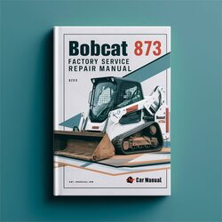 Bobcat 873 Service Repair Workshop Manual PDF