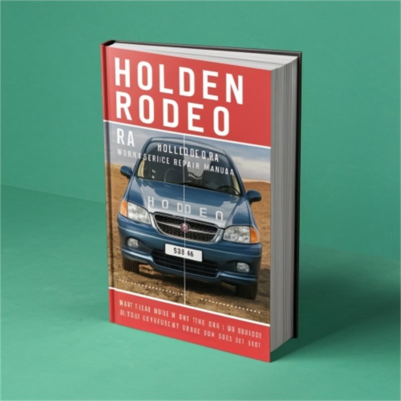 2003-2006 Holden Rodeo Service Repair Workshop Manual PDF