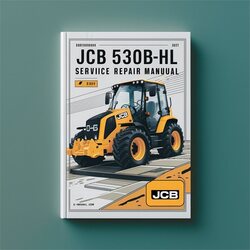 JCB 530B-HL Loadall Service Repair Workshop Manual PDF