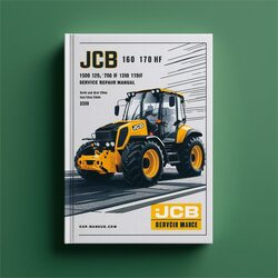 JCB 160 170 170HF 180 180HF 180T 180THF Service Repair Workshop Manual PDF