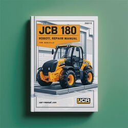 JCB 180 180HF Robot Service Repair Workshop Manual PDF