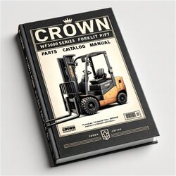 Crown WF3000 Series Forklift Parts Catalog PDF