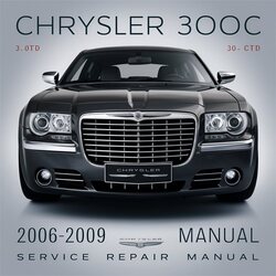 2006-2009 Chrysler 300C 3.0td 3.0crd Diesel Service Repair Workshop Manual PDF
