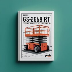 Genie GS-2668 RT Scissor Lift Service Repair Workshop Manual PDF