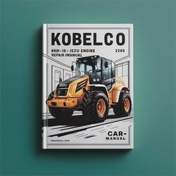 Kobelco 4HK1-6HK1 Isuzu Engine Service Repair Workshop Manual PDF