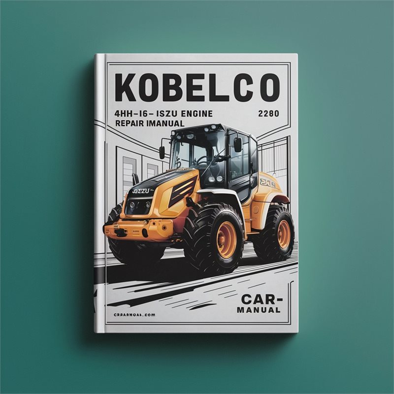 Kobelco 4HK1-6HK1 Isuzu Engine Service Repair Workshop Manual PDF