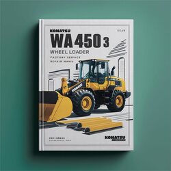 Komatsu WA450-3 Wheel Loader Service Repair Workshop Manual PDF