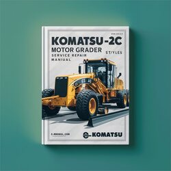 Komatsu Gd530a-2c Motor Grader Service Repair Workshop Manual PDF