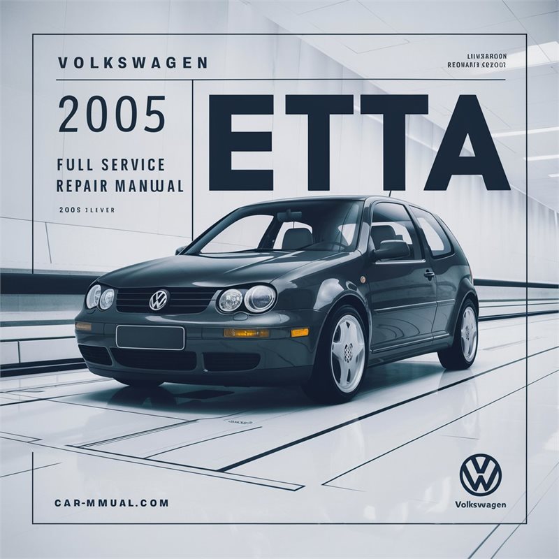 2005 Volkswagen Jetta Service Repair Workshop Manual PDF