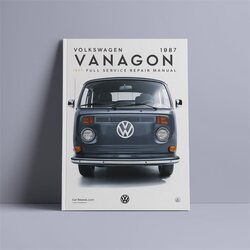 1987 Volkswagen Vanagon Service Repair Workshop Manual PDF