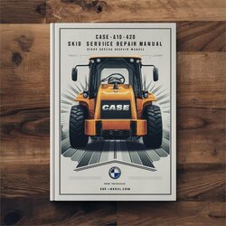 Case 410 420 Skid Steer Shop Service Repair Workshop Manual PDF