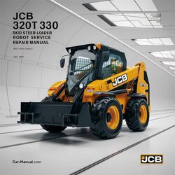 JCB 320T 330 Skid Steer Loader Robot Service Repair Workshop Manual PDF