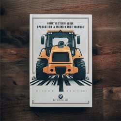 Komatsu Skid Steer Loader Sk1020-5 Operation Service Repair Workshop Manual PDF