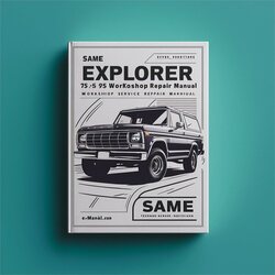 Same Explorer 75 85 95 Service Repair Workshop Manual PDF