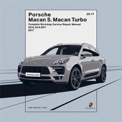2015-2017 Porsche 924 Macan S Turbo Service Repair Workshop Manual PDF