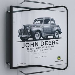 John Deere 4239D 4239T Engines Parts Catalog PDF
