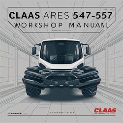 Claas Ares 547-557 Service Repair Workshop Manual PDF