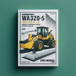 Komatsu WA320-5 Wa320l-5 Wheel Loader Service Repair Workshop Manual PDF