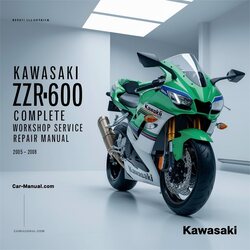 2005-2008 Kawasaki ZZ R Series ZZR600 ZX6R Service Repair Workshop Manual PDF