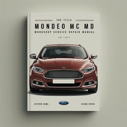 2013-2015 Ford Mondeo MC MD Service Repair Workshop Manual PDF