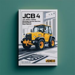 JCB 4 CX 460001-499999 Service Repair Workshop Manual PDF