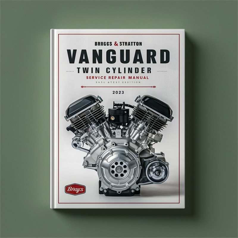 Briggs And Stratton Twin Cylinder Vanguard OHV Engine Service Repair Workshop Manual PDF