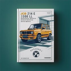 JCB 214 E LL 1327000-1349999 Service Repair Workshop Manual PDF