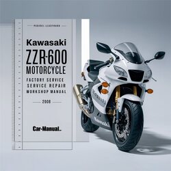 2005-2008 Kawasaki ZZR600 Motorcycle Service Repair Workshop Manual PDF