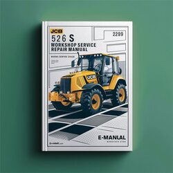 JCB 526 S 279289-280299 Service Repair Workshop Manual PDF