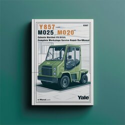 Yale E857 MO20 MO25 MO20P MO10L MO50T Lift Truck Service Repair Workshop Manual PDF