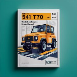 JCB 541 T70 SN 1508000 Onwards Service Repair Workshop Manual PDF