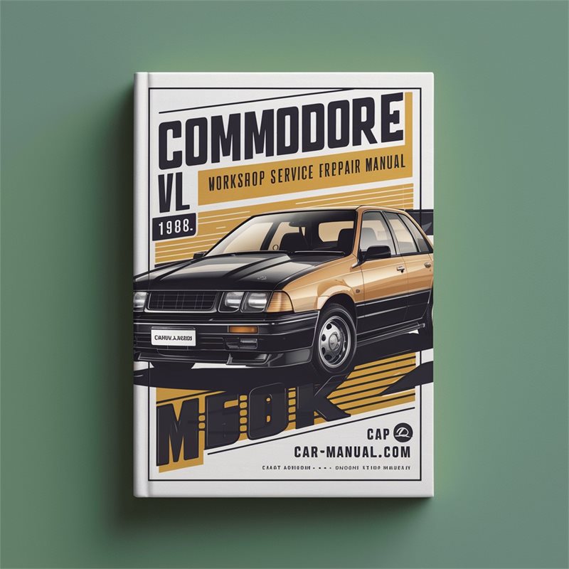 1986-1988 Holden Commodore Service Repair Workshop Manual PDF