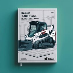 Bobcat T180 Turbo SN 527611001 Above Service Repair Workshop Manual PDF