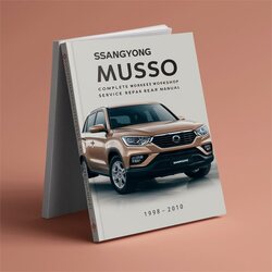 1998-2010 Ssangyong Musso Service Repair Workshop Manual PDF