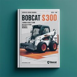 Bobcat S300 Turbo High Flow SN 525811001 Up Service Repair Workshop Manual PDF