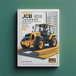 JCB 8018 1046000 Onwards Service Repair Workshop Manual PDF