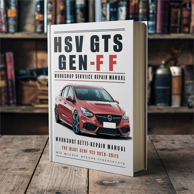 2013-2015 Holden GTS HSV GEN-F Service Repair Workshop Manual PDF