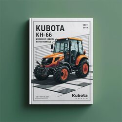 Kubota KH66 KH-66 Service Repair Workshop Manual PDF
