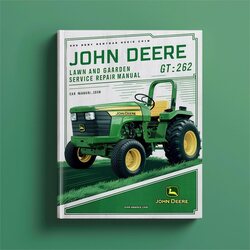 John Deere GT262 Lawn Garden Tractor Service Repair Workshop Manual PDF