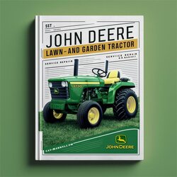 John Deere GT275 Lawn Garden Tractor Service Repair Workshop Manual PDF