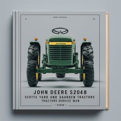 John Deere S2048 Scotts Yard Garden Tractors MAN Service Repair Workshop Manual PDF