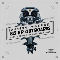 1973-1989 Johnson Evinrude 85 HP Outboards Service Repair Workshop Manual PDF