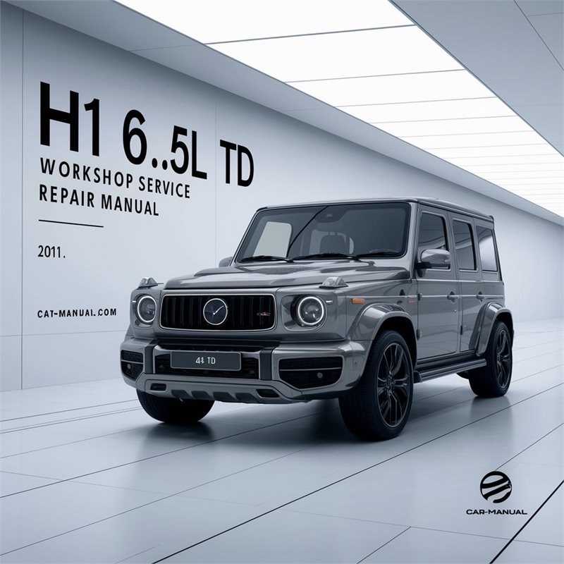 Hummer H1 6.5l TD Service Repair Workshop Manual PDF