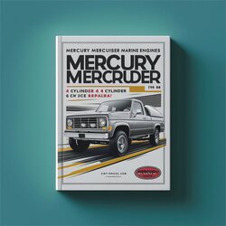1978-1984 Mercury Mercruiser Number 3 Marine Engines 4 Cylinder GM 6 V-8 Service Repair Workshop Manual PDF