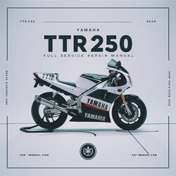 2001 Yamaha TTR Models TTR250 Service Repair Workshop Manual PDF