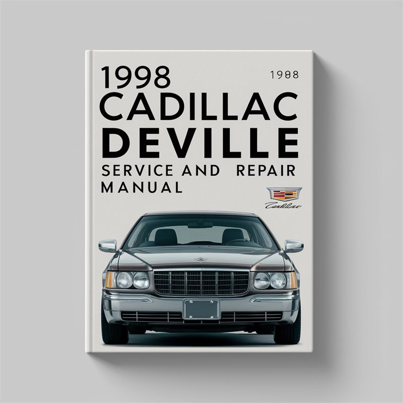 1998 Cadillac Deville Service Repair Workshop Manual PDF