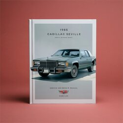 1985 Cadillac Seville Service Repair Workshop Manual PDF